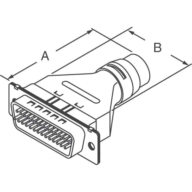 1658675-1 TE Connectivity AMP Connectors  D-Sub D-förmige Steckverbindergehäuse